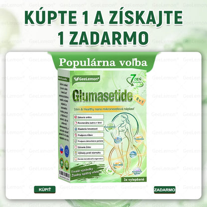 𝐆𝐞𝑒𝐿𝑒𝐦𝐨𝐧® 👩‍⚕️ Glumasetide 8 v 1 Nano mikrotŕňový náplasť – Len raz denne ✅ Viditeľné zmeny za 7 dní na obezitu, ochabnutú pokožku a zdravie
